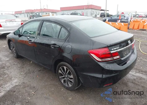 2015 Honda Civic Ex from USA, damaged, VIN 19XFB2F87FE238537